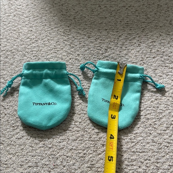 Turquoise Drawstring Bags - Picture 4 of 5